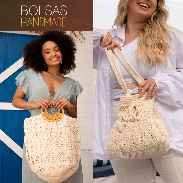 Bolsas handmade: encante-se com as possibilidades!